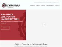 Tablet Screenshot of hpcummings.com